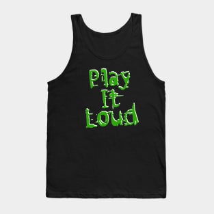 Nintendo "Play It Loud" Green LG Logo Tank Top